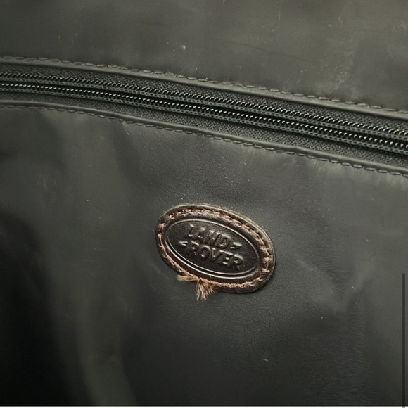 Land Rover Range Car Messenger Shoulder Duffle Bag Leather Travel Briefcase - Picture 6 of 12